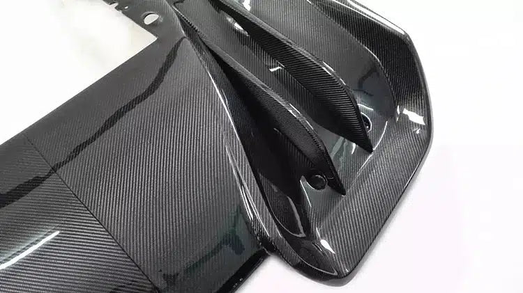 McLaren MP4-12C/650S Carbon Fiber Finned Diffuser - eurobahndynamics