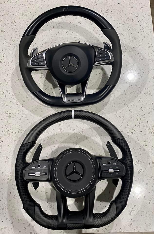 Mercedes AMG Full Custom Facelift Conversion Steering Wheel Plug And Play