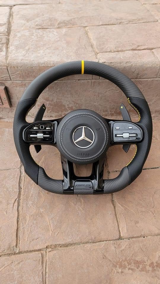 Mercedes AMG Full Custom Facelift Conversion Steering Wheel Plug And Play