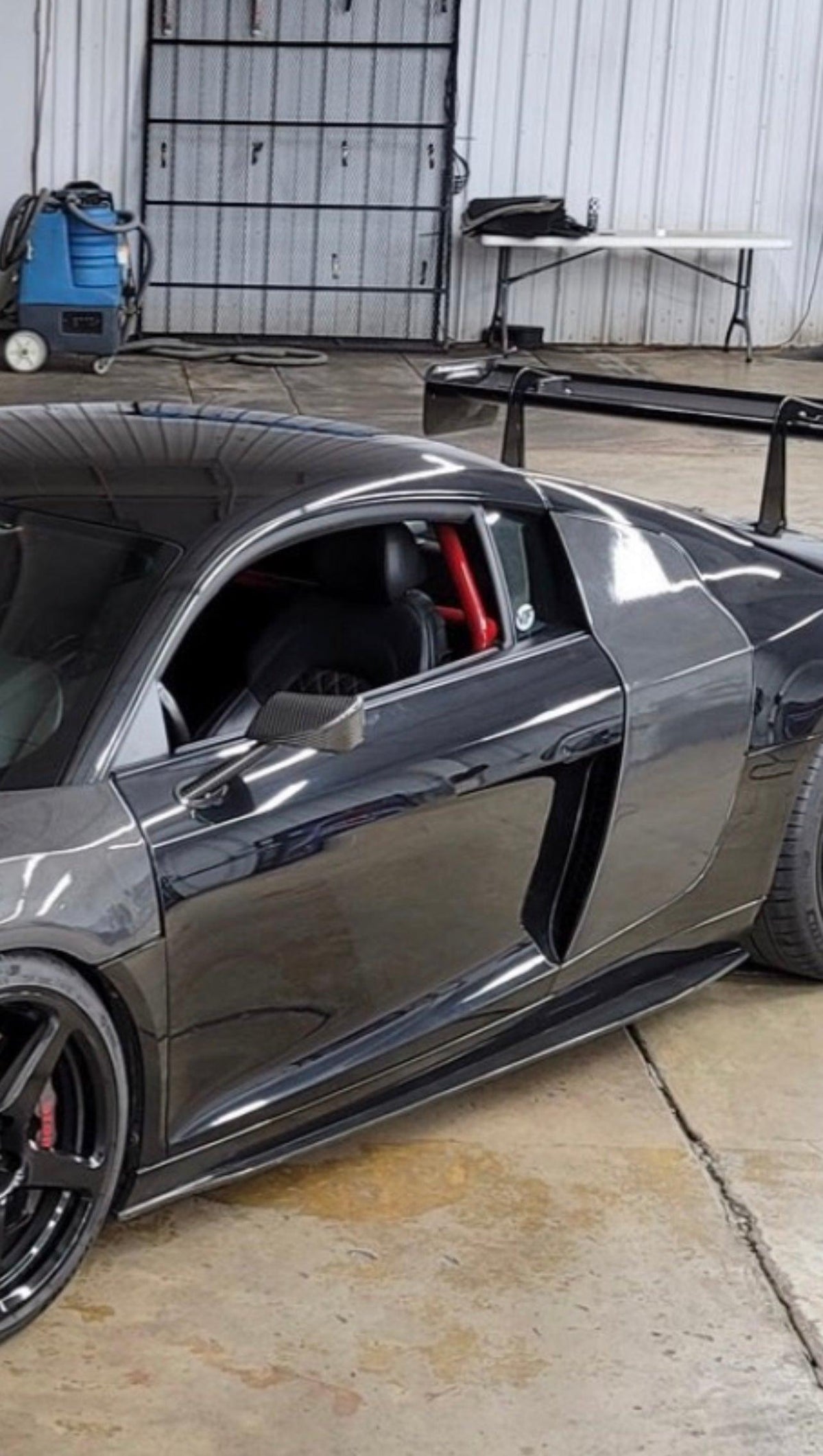 Audi R8 Side Part Audi R8 Gen 1 Carbon Fiber Side Skirt Extension