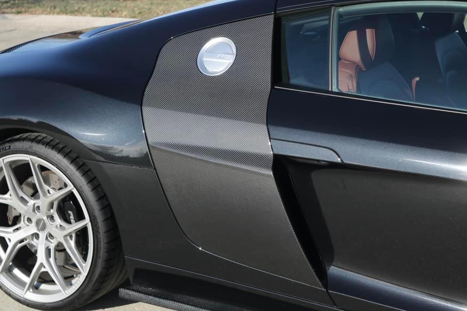 Audi R8 Gen 1 Carbon Fiber Door Panel Trim - eurobahndynamics