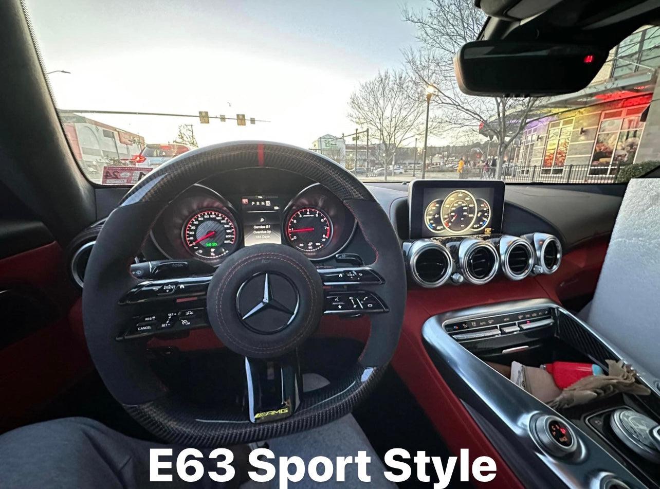 Mercedes AMG Full Custom Facelift Conversion Steering Wheel Plug And Play