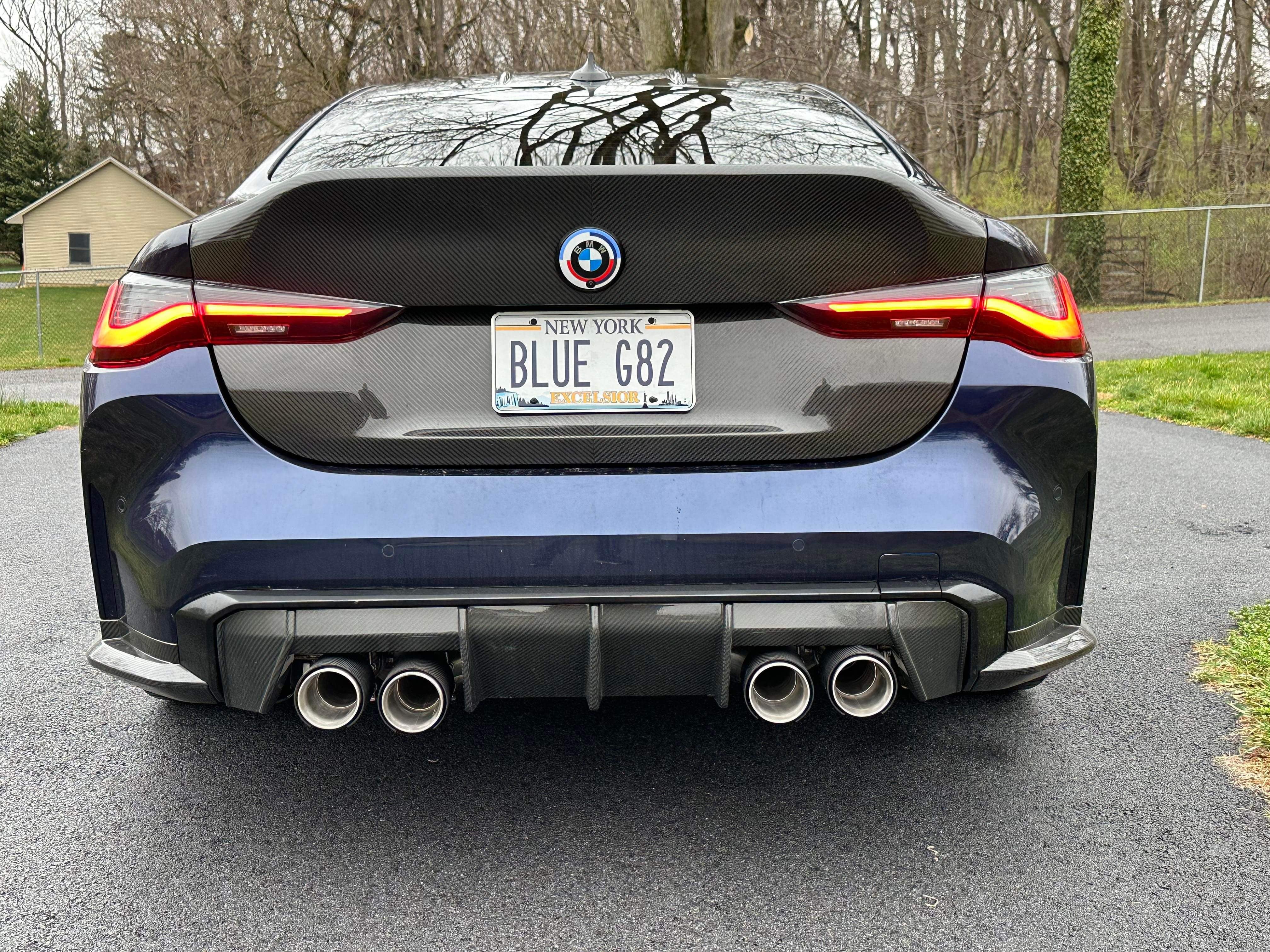 Dry Carbon Auto Spoiler for BMW M3 M4 G80 G82 - China G80 Rear