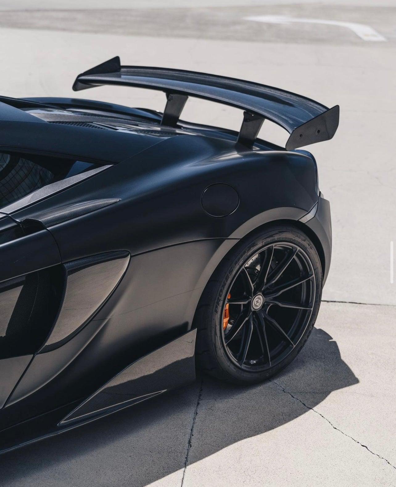 McLaren 570 Artisan Carbon Fiber GT4 Wing - eurobahndynamics