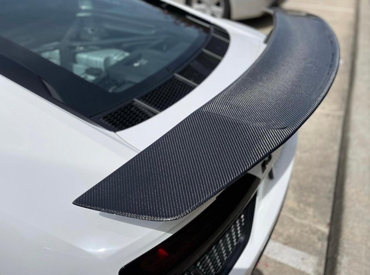 Audi R8 Artisan Carbon Fiber Wing - eurobahndynamics