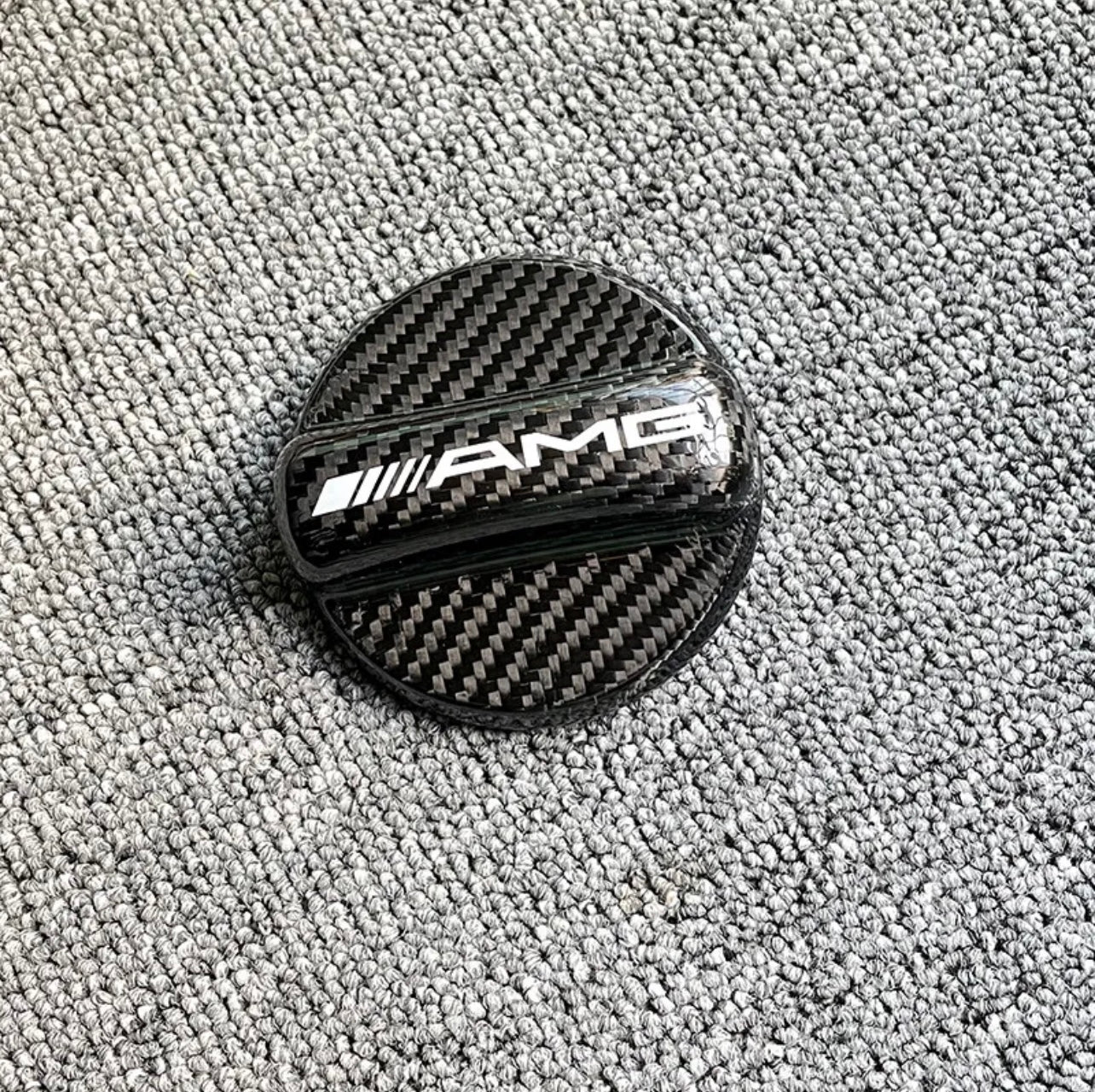 Mercedes AMG Carbon Fiber Gas Cap Cover