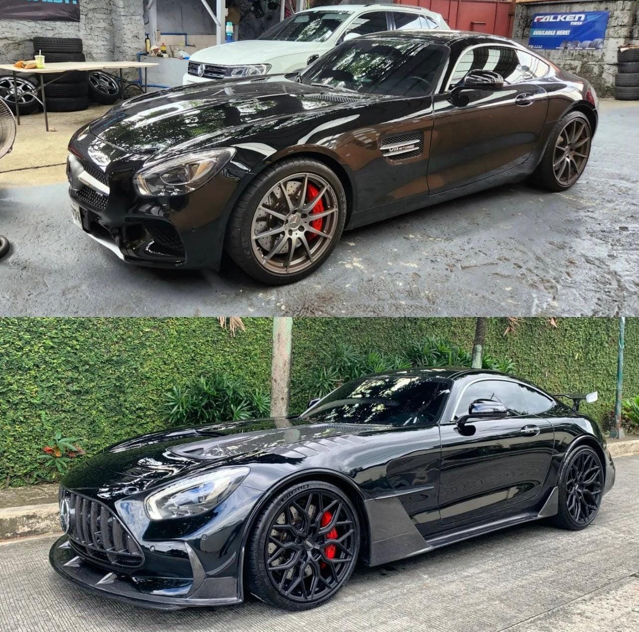 Amg gt wide on sale body kit