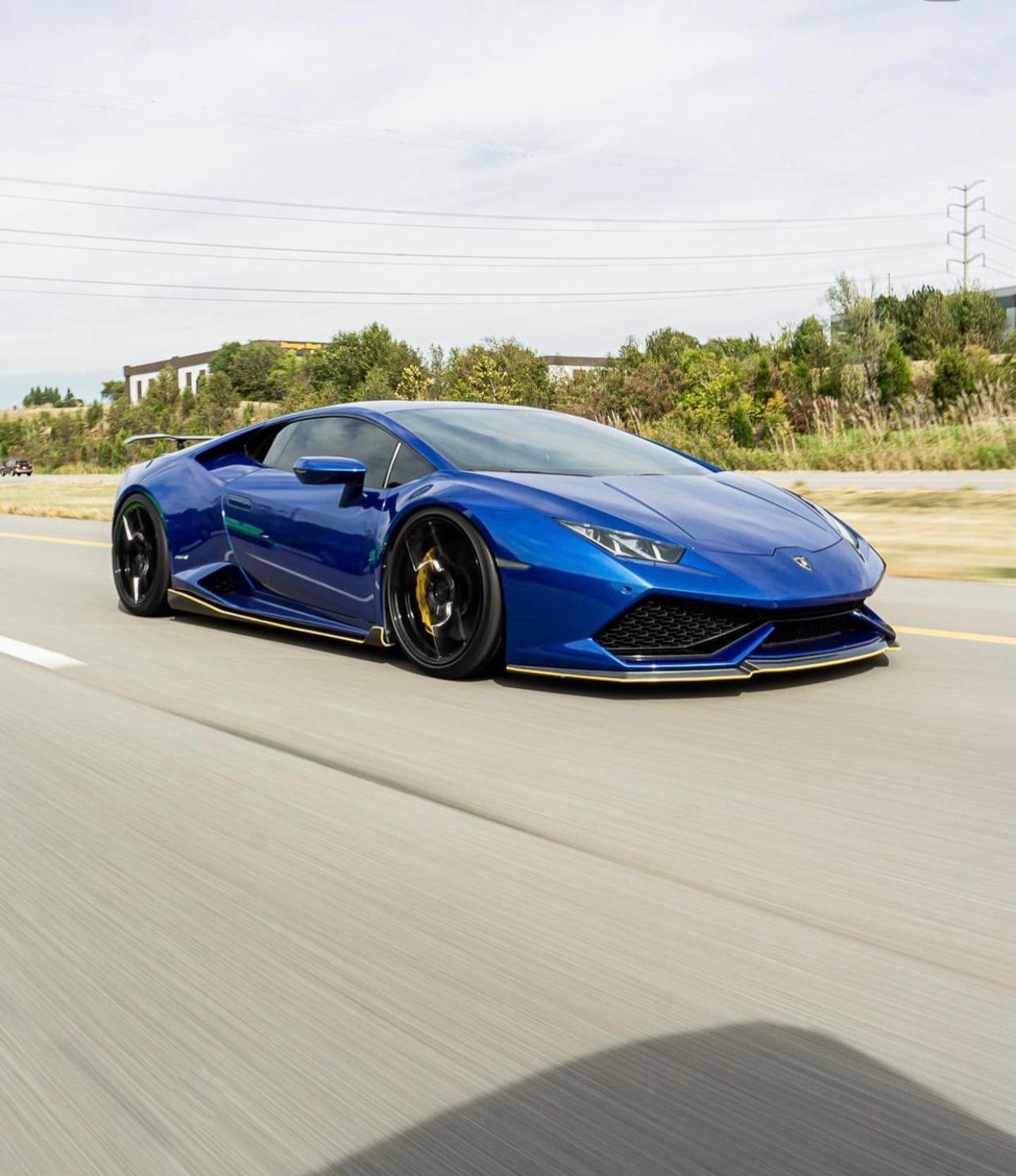 Lamborghini Huracan Carbon Fiber Side Skirts - eurobahndynamics