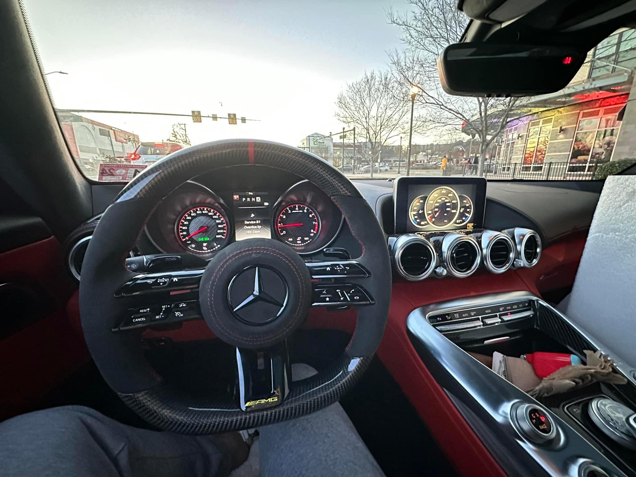 Mercedes AMG Full Custom Facelift Conversion Steering Wheel Plug And Play