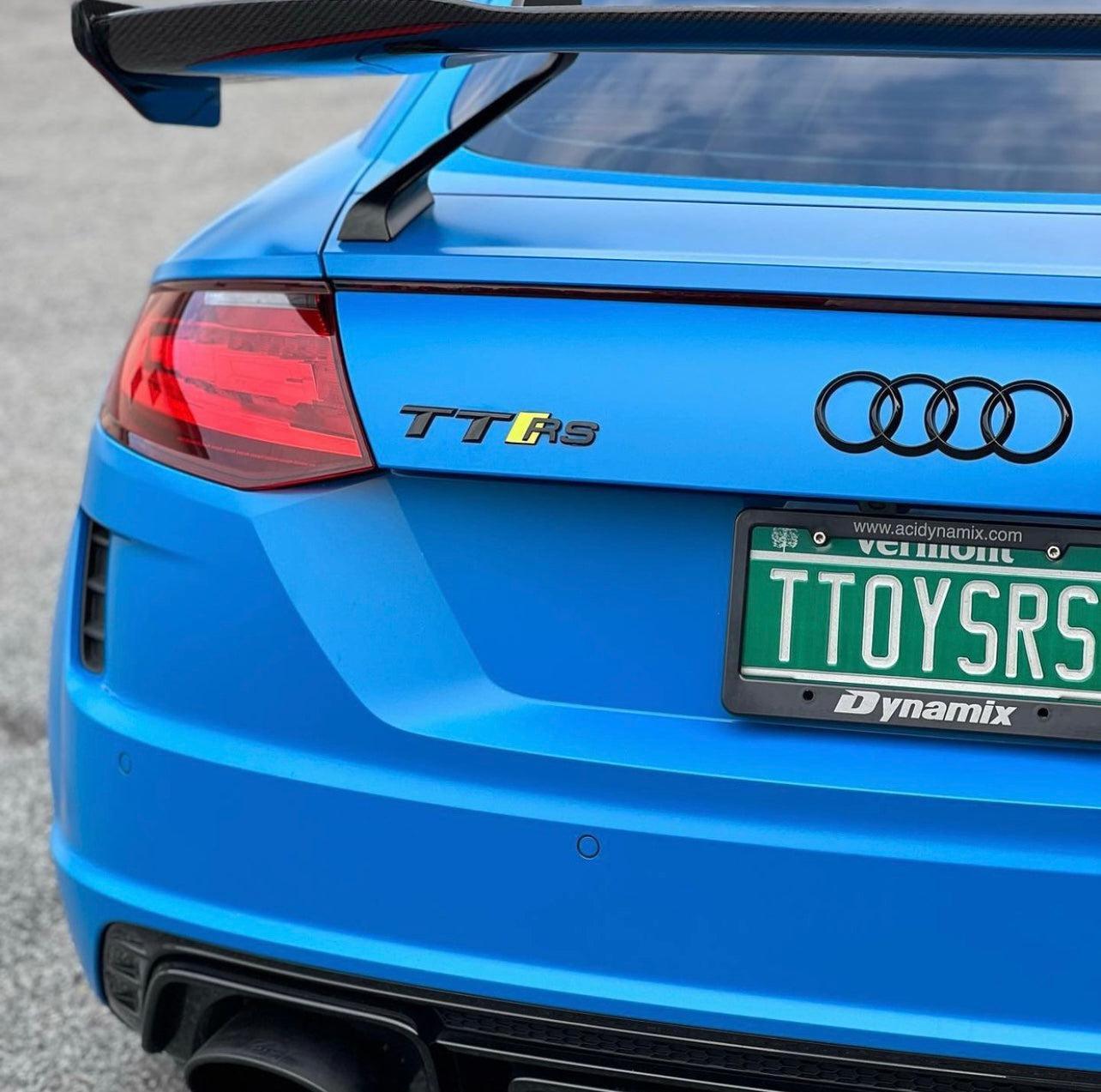 Audi TTRS Artisan Sport Carbon Fiber Wing - eurobahndynamics