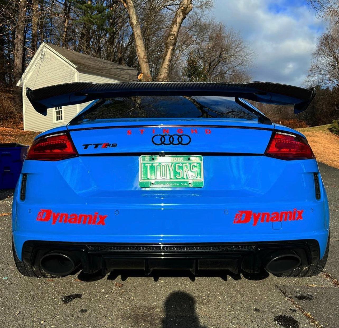 Audi TTRS Artisan Sport Carbon Fiber Wing - eurobahndynamics