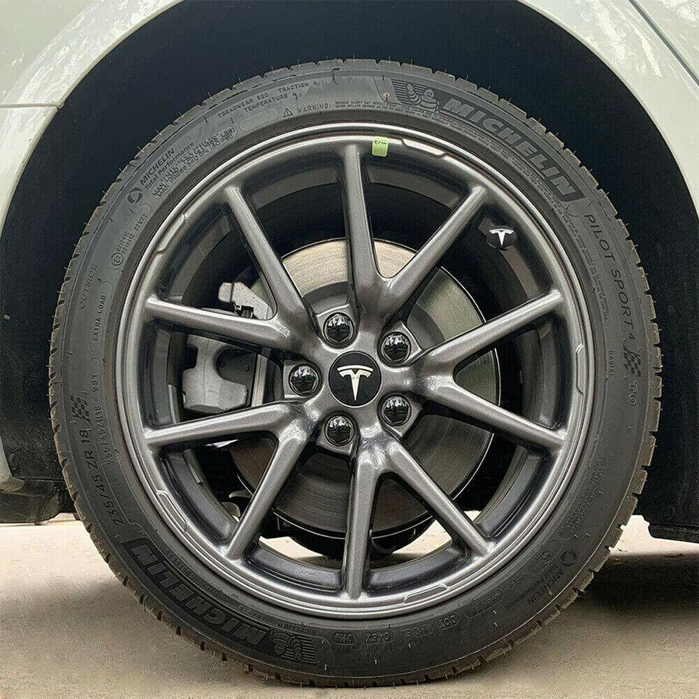 Tesla Model S/3/X/Y Wheel Caps - eurobahndynamics