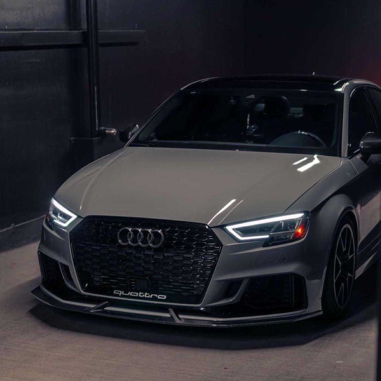 Audi RS3 Artisan Carbon Fiber Front Lip - eurobahndynamics