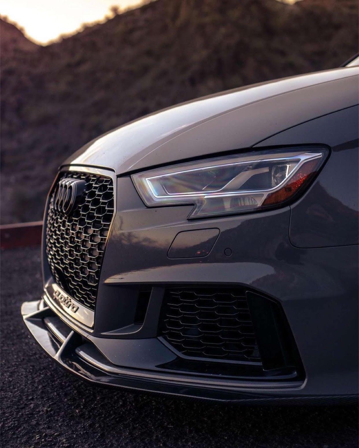 Audi RS3 Artisan Carbon Fiber Front Lip - eurobahndynamics